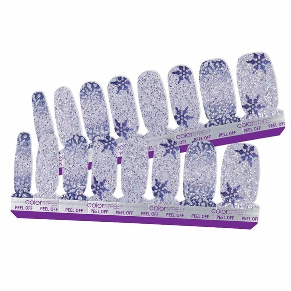 Snowflakes New Color Street Nail Polish Strips - Picture 5 of 5